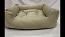 Cama Pet (P/M/G) Premium em Suede – Para Cachorro e Gato | Confortável, Fofinha e Lavável – ACM