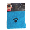 Toalha Pet Para Banho Gatos E Cães Alta Absorção Microfibra
