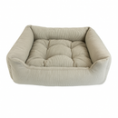 Cama Pet (P/M/G) Premium em Suede – Para Cachorro e Gato | Confortável, Fofinha e Lavável – ACM