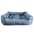 Cama Pet (P/M/G) Premium em Suede – Para Cachorro e Gato | Confortável, Fofinha e Lavável – ACM