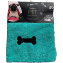 Toalha Pet Para Banho Gatos E Cães Alta Absorção Microfibra