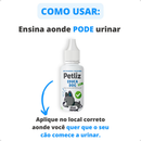 Tapete Sanitário Lavável Banheiro Cachorro + Adestrador Educador Educa Dog Xixi Sim e Não Petliz