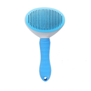 Kit Higiene Pet 4 em 1: Escova Removedora de Pelos + Pente Anti-Pulgas + Cortador e Lixa de Unhas