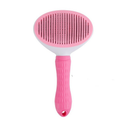 Kit Higiene Pet 4 em 1: Escova Removedora de Pelos + Pente Anti-Pulgas + Cortador e Lixa de Unhas